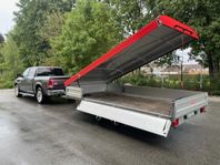 Westbay släpvagn med ALU-kåpa 2600 kg