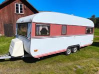 Kabe Safir de Luxe Husvagn barnsäng ny elpatron däck besikta