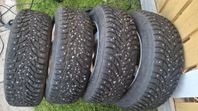 Nordman North 9 195/65R15 95T XL med alu fälgar