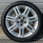 Saab original fälgar med Bridgestone sommardäck.