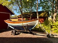 Bohusjolle med fina segel & 30-kärra