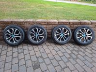 4 x Hankook Winter 195/60R16 med aluminiumfälg