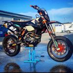 KTM EXC 500 Six Days 2016, 65 timmar + snowbike brutalteknik