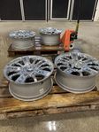 4 kromade aluminiumfälgar från en Chevrolet Silverado 6.2 H