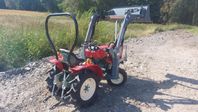 Kompakttraktor minitraktor Yanmar YM-1510 4WD frontlastare