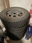 Dubbade vinterdäck 15 tum, 195/65R15 91T