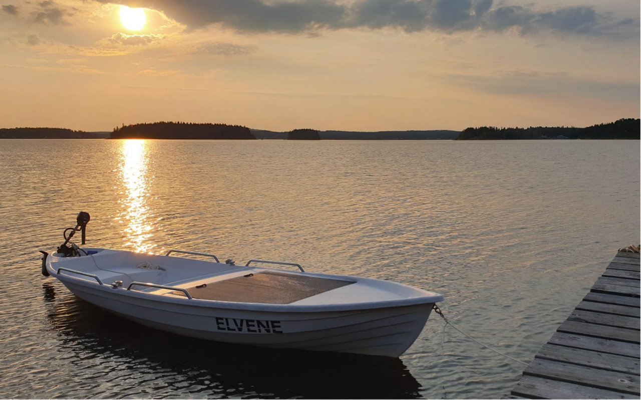 Elvene Greta elbåt / e-boat m...
