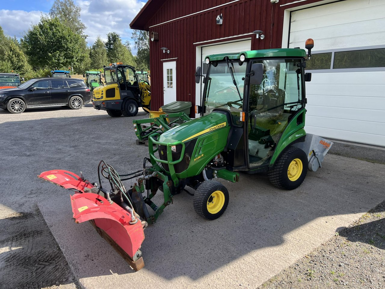Lastartraktor John Deere 1026R