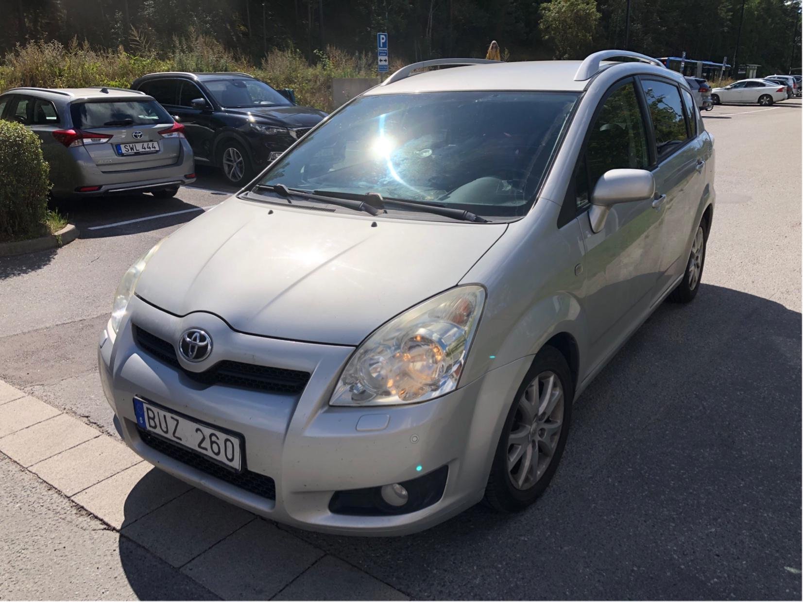 Toyota Corolla Verso 1.8 VVT-i Manuell, 5-trinn, 129hk, 2009