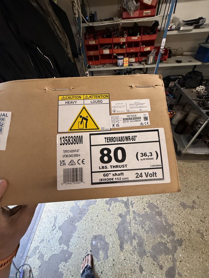 Minn Kota Terrova WR 80 60″, ...
