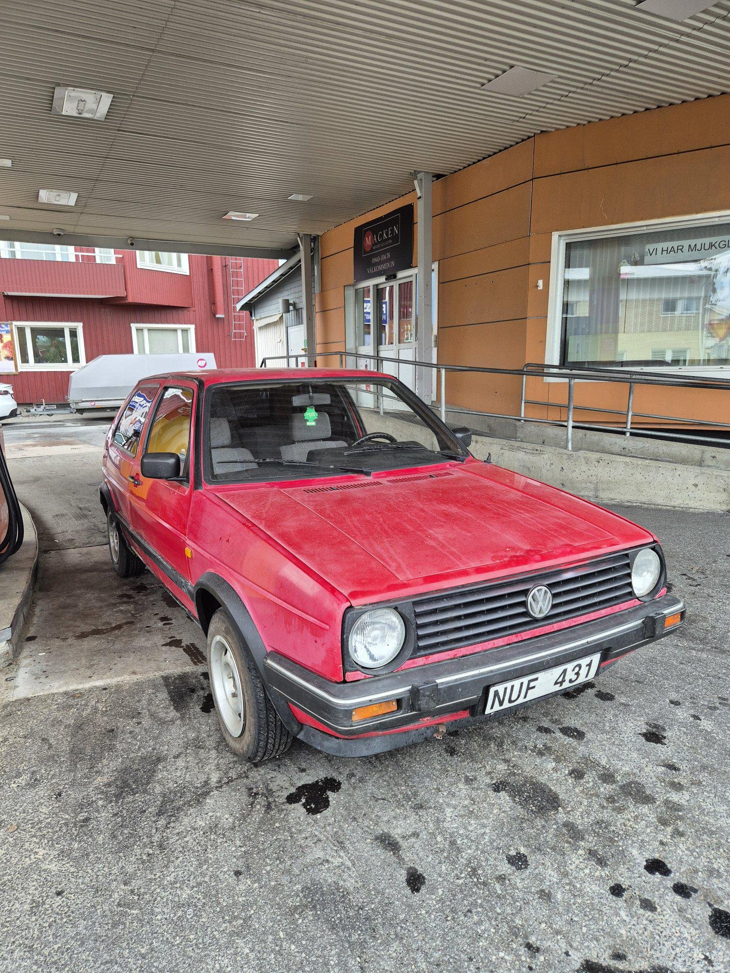 Volkswagen Golf 3-dørs 1.8 Manuell, 5-trinn, 90hk, 1988