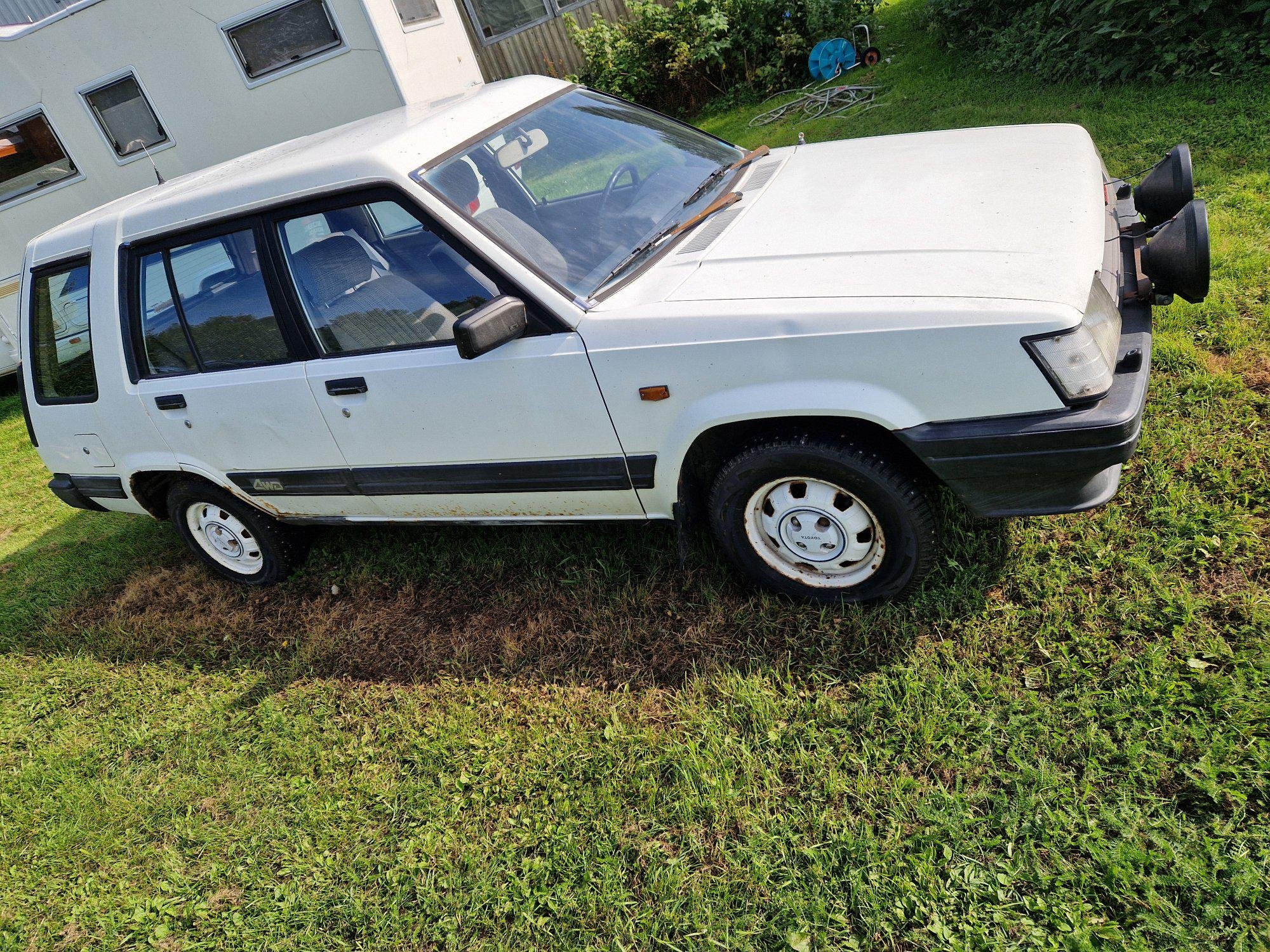 Toyota Tercel 4WD 1.5 4WD Manuell, 6-trinn, 71hk, 1986