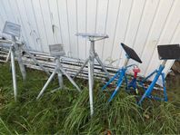 Tyresöstöttor för motorbåt