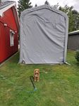 Husbilsgarage/Tält