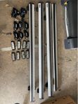 4st Takräcke Thule Wingbar Evo och Thule Evo Fixpoint