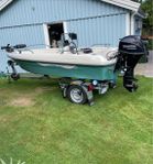 Teheri 4110 med 30hk Tohatsu 4 taktare +elmotor+80 trailer