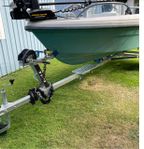 Teheri 4110 med 30hk Tohatsu 4 taktare +elmotor+80 trailer