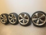 Audi original fälgar med sommardäck