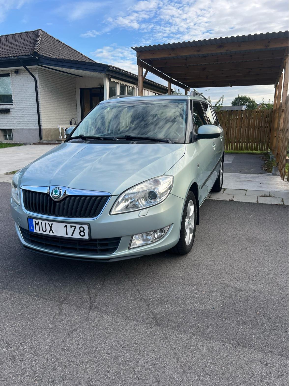 Škoda Fabia Stasjonsvogn 1.6 TDI Manuell, 5-trinn, 90hk, 2012