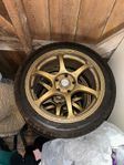 Fälgar 17” 5x114.3 – RGIII-stil (replika) med däck