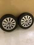 205/55/R16 5x108 sommardäck på volvofälg