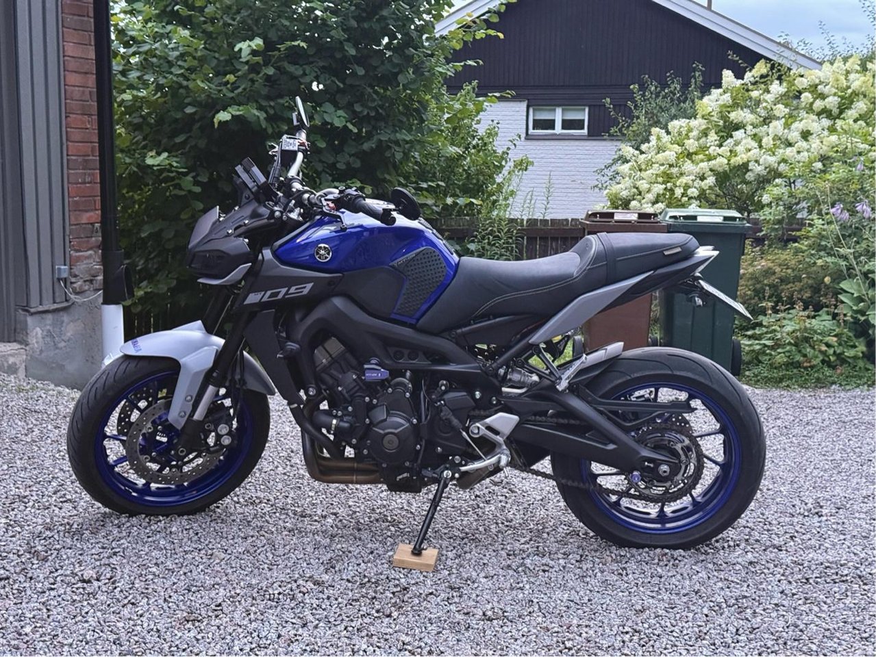 Yamaha mt09 quickshift