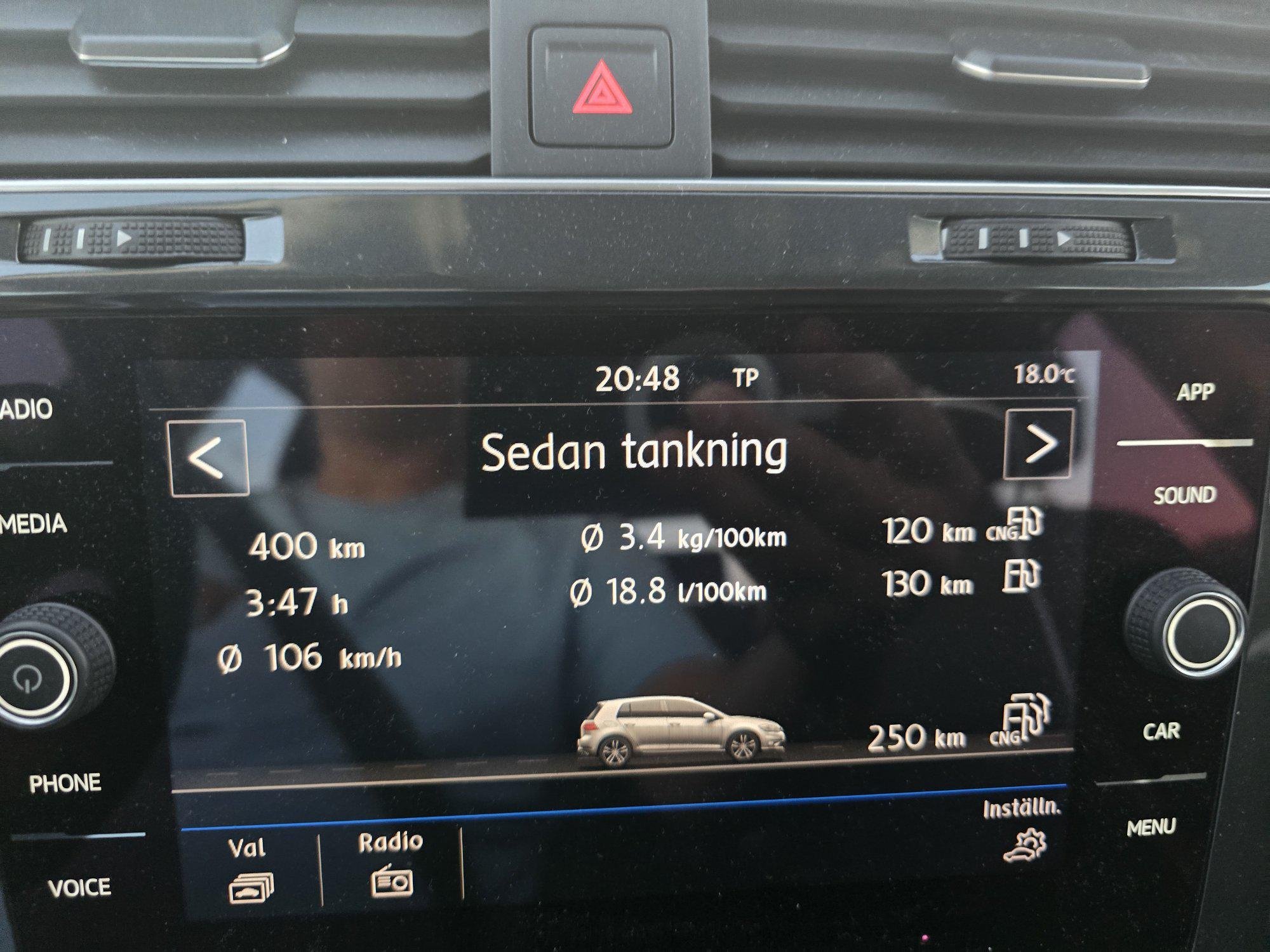 Volkswagen Golf 5-dørs 1.5 TGI BlueMotion Manuell, 6-trinn, 130ps, 2019