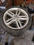 Audi a6 Allroad Dubbade vinterdäck + fälgar