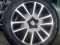 18" Original Volvo fälgar med nya M+S däck