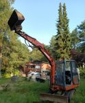 Grävmaskin Hitachi 3 ton kubota