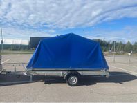 Släpvagn obromsad