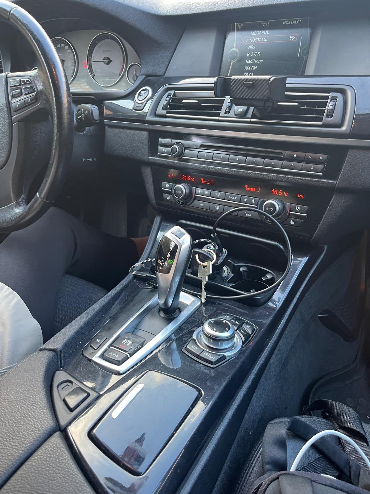 BMW 520d Touring Steptronic, 8-trinn, 184ps, 2011