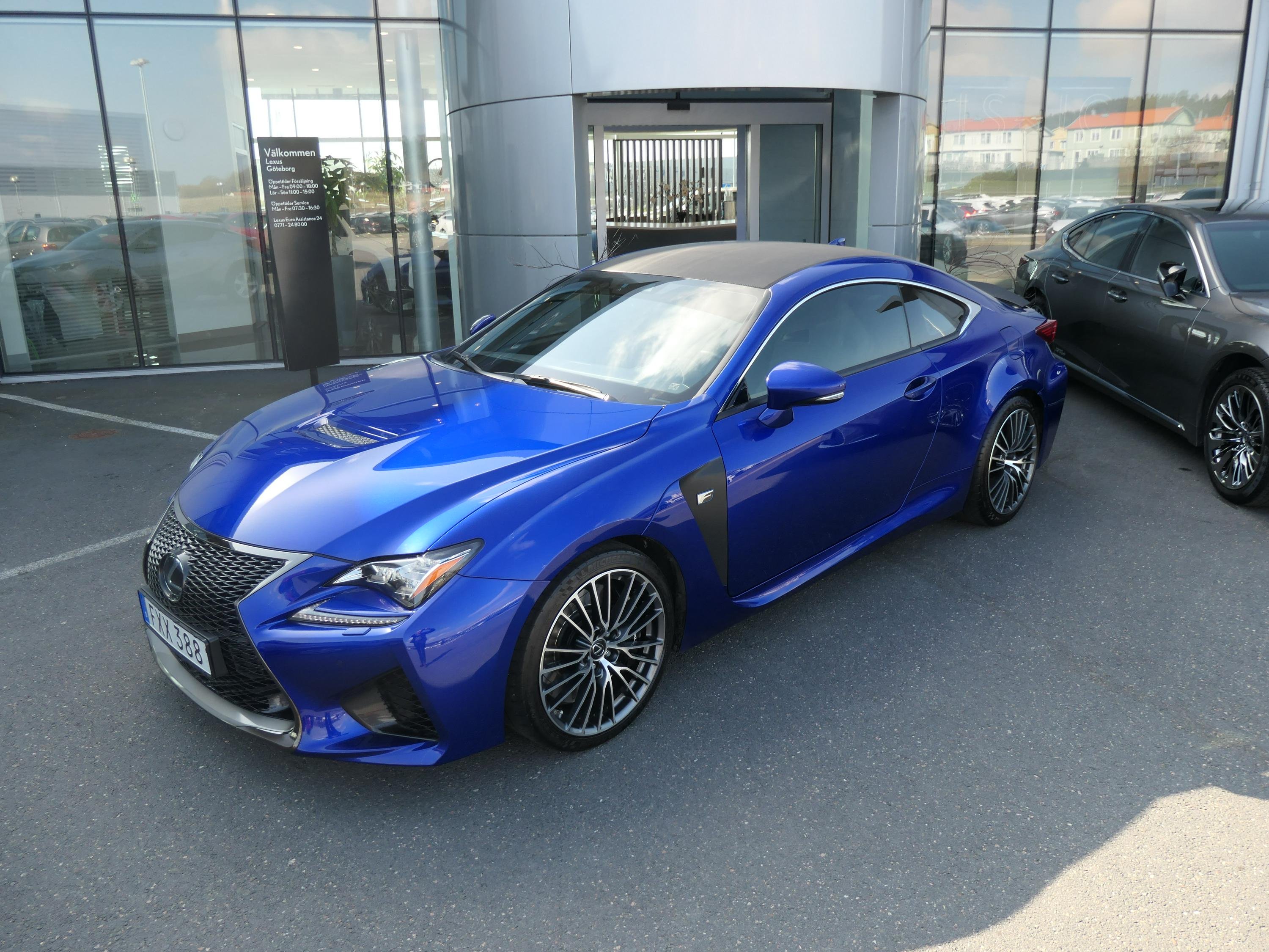 Lexus RC F 5.0 V8 Automatisk, 477hk, 2015