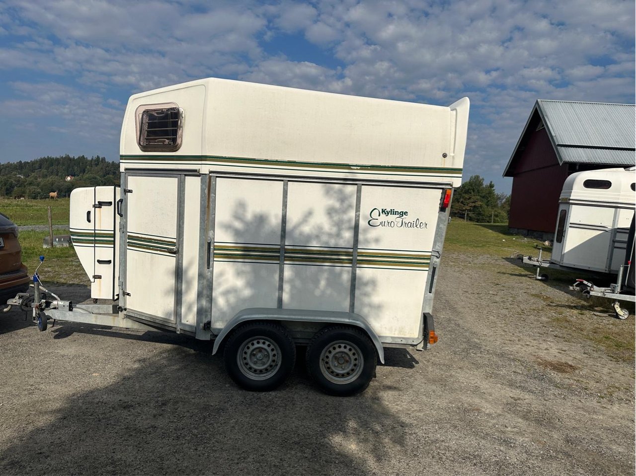 häst transport med front ut l...