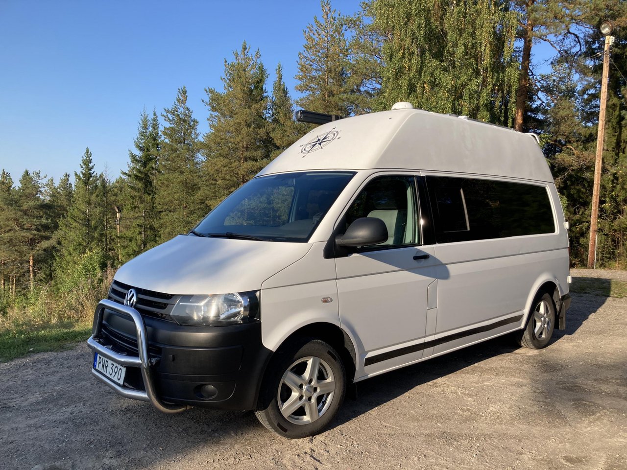 Ww Transporter Husbil, Plåtis...