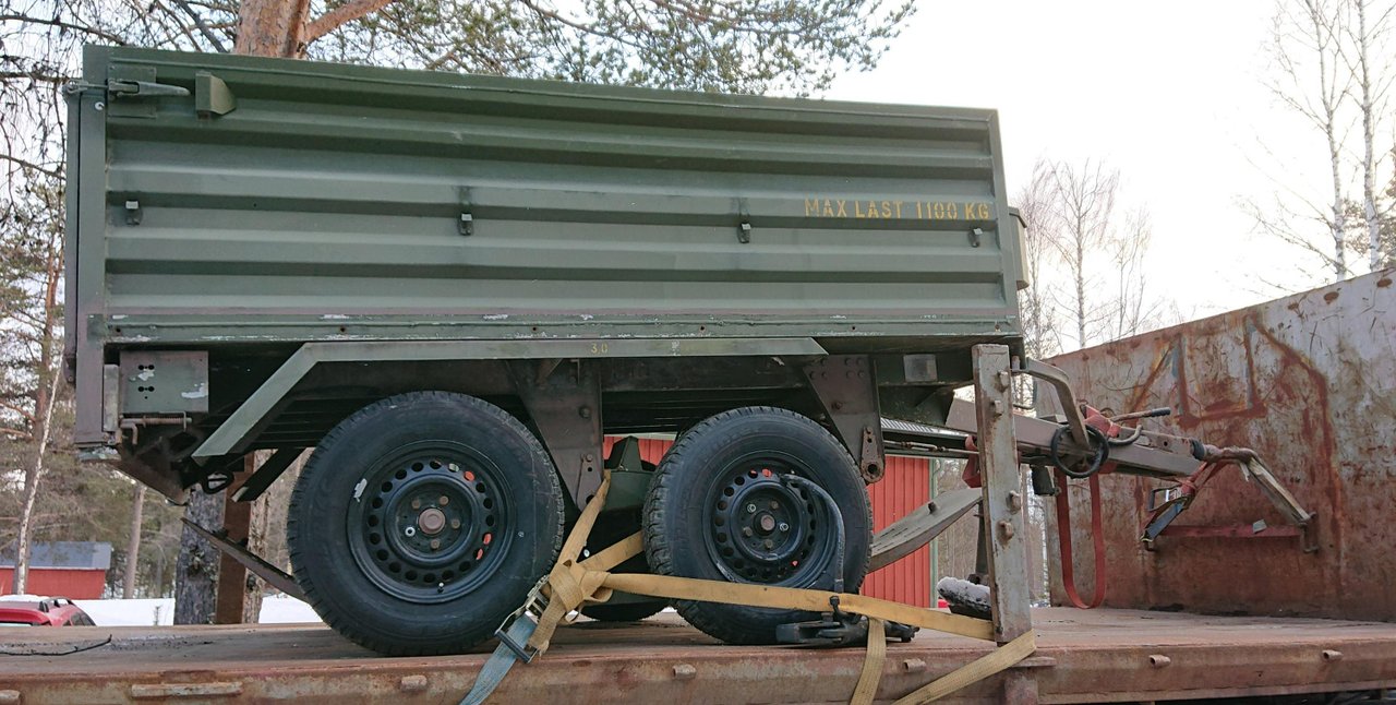 Bandvagnskärra nr 1922