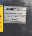 Avant Lättmaterialskopa XXL 2000mm 1450L