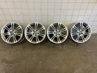 Original BMW M-sport 18" alufälgar