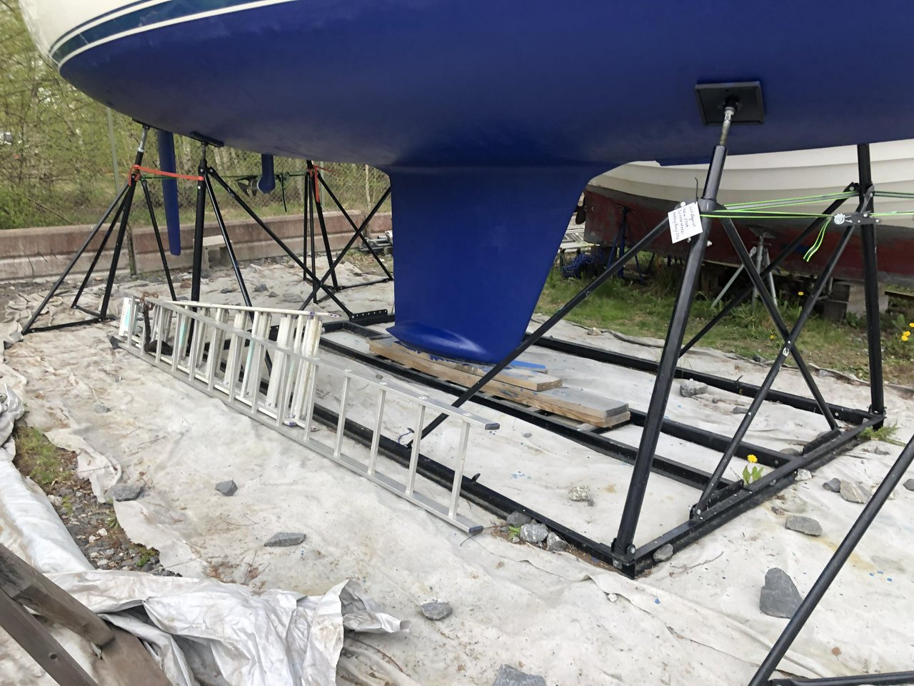 Tyresövagga med 4 extra stöttor