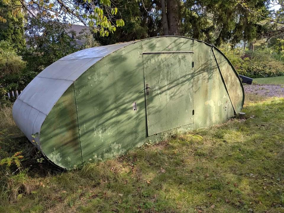 Garage för VW i Masonit