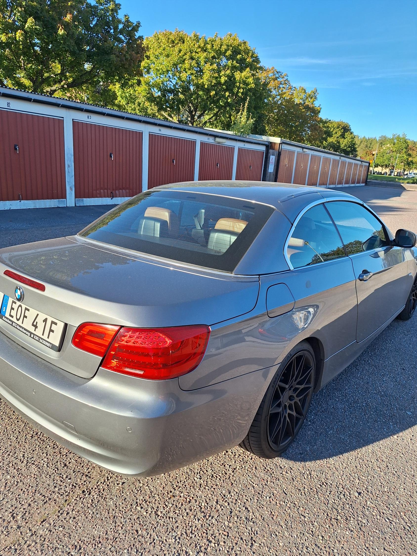 BMW 330d Convertible Automatisk, 6-trinn, 245ps, 2012