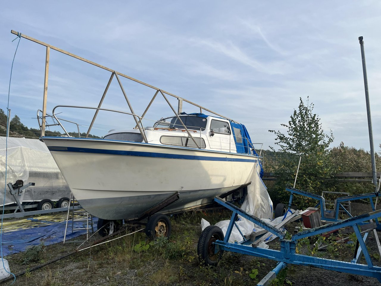 Albin 25 med trailer – projek...