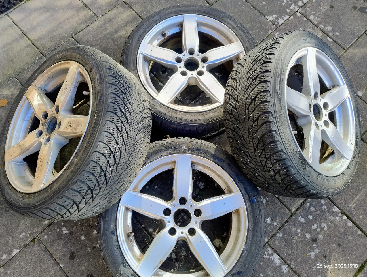 BMW odubbade vinterhjul, VW f...