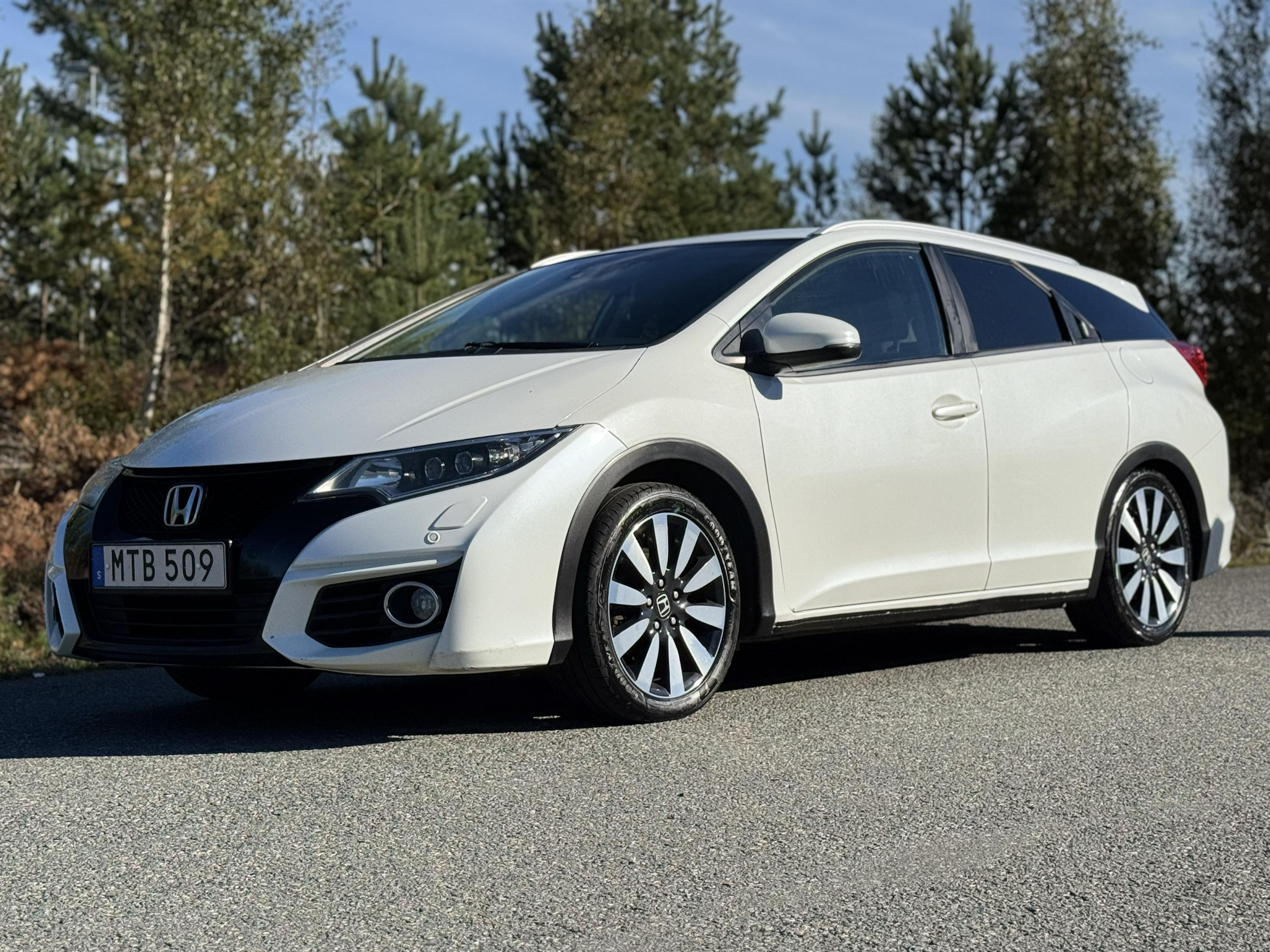 Honda Civic Tourer 1.6 i-DTEC Manuell, 120hk, 2015