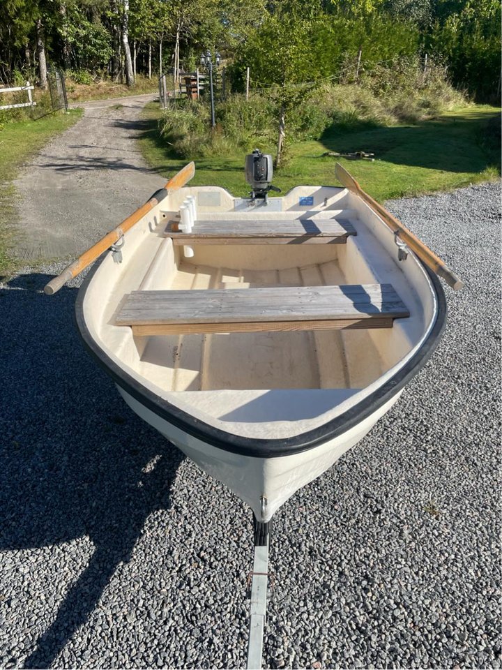 Båt + motor + trailer – kompl...