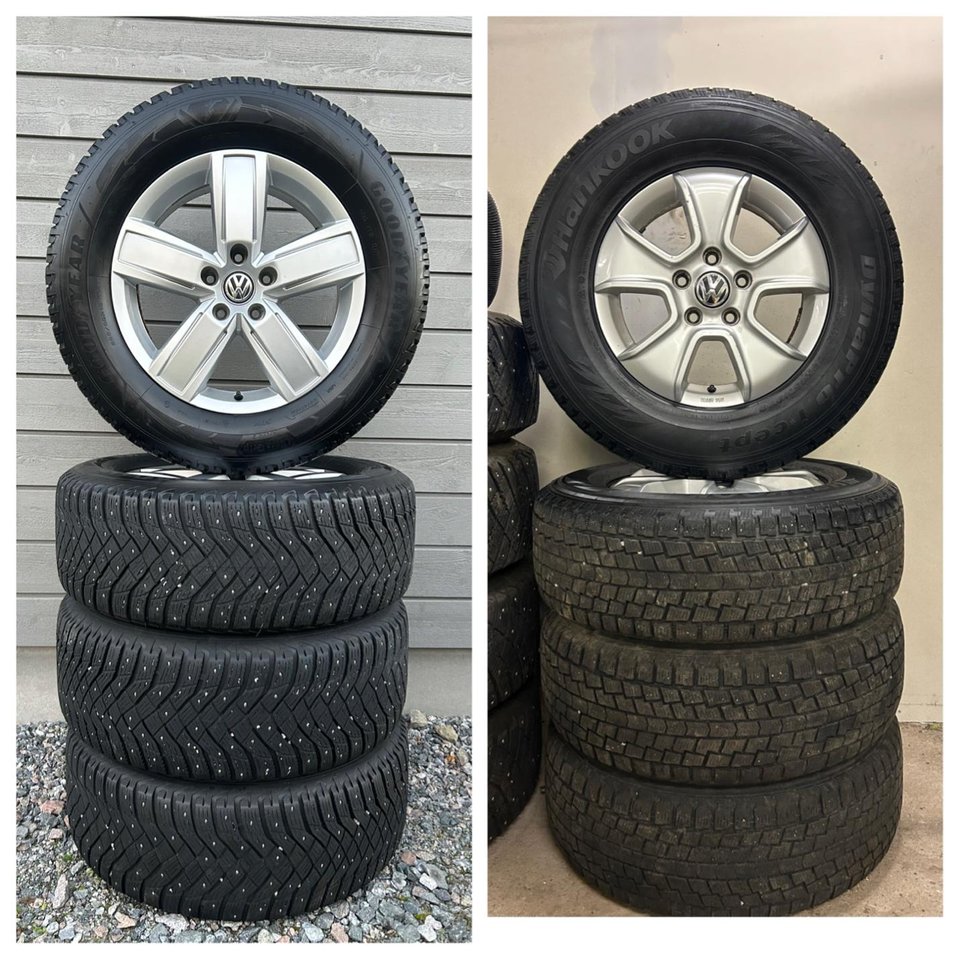 Vinterhjul VW AMAROK 2 uppsät...