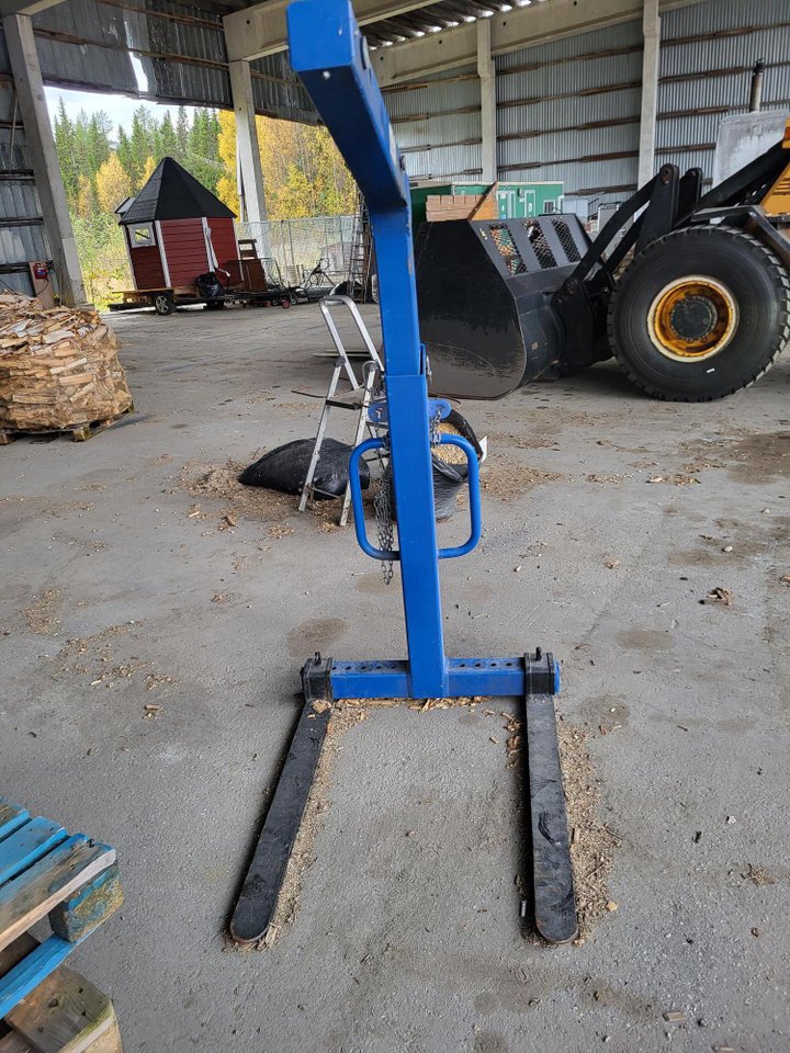 Självbalanserande pallgaffel ...