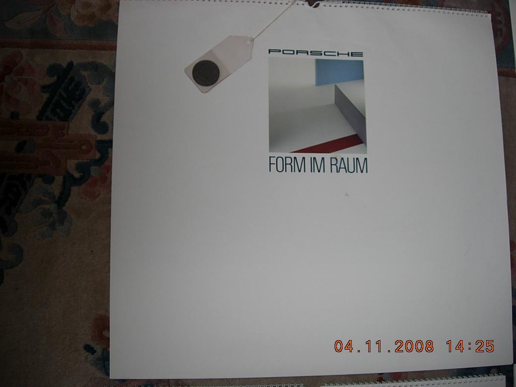 PORSCHE KALENDER 1983 1984 19...