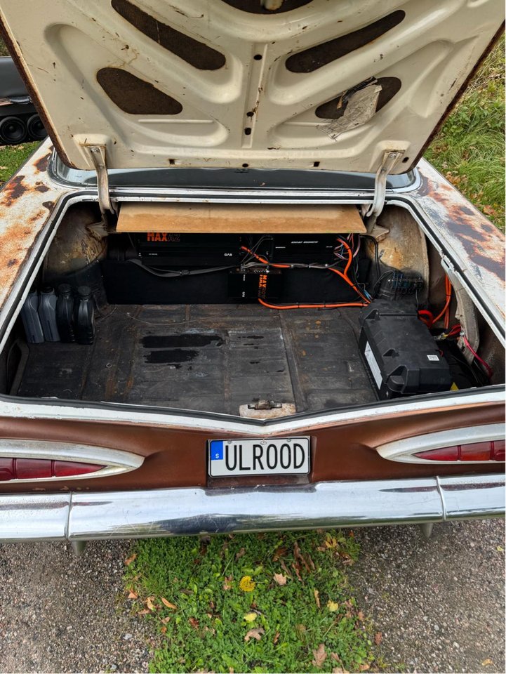 Chevrolet Bel Air 4-dørs Sedan 4.6 V8 Powerglide, 2-trinn, 188hk, 1959