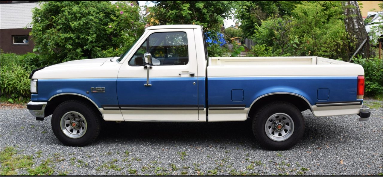 Ford F-150 Regular Cab 5.8 V8 EFI SelectShift, 213hp, 1990